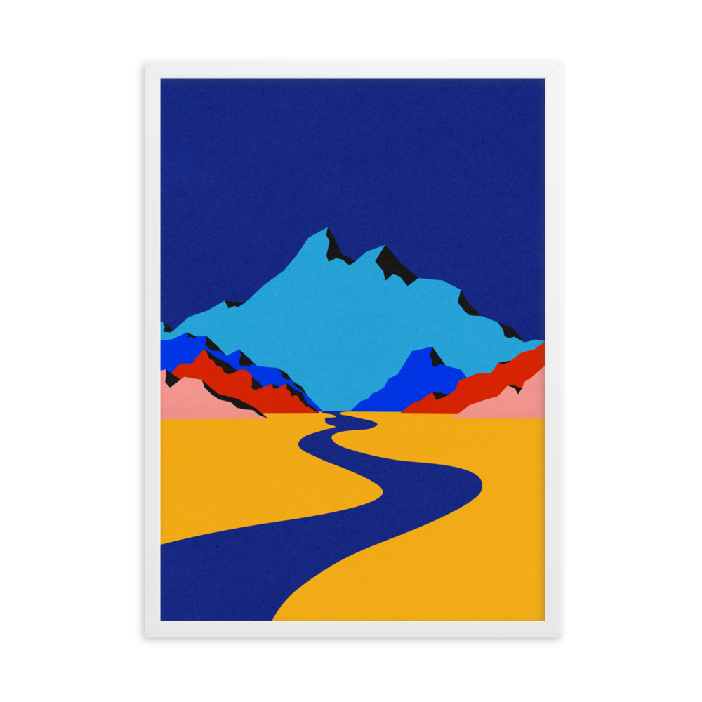 Framed Fine Art Print – Rocky Mountains